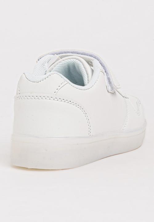 Pop Candy - Light Up Rechargeable Sneaker White