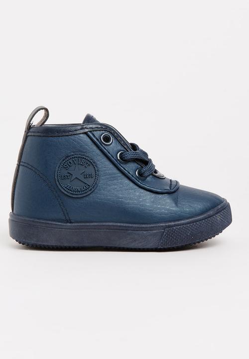 SOVIET - Callista Hi Cut Sneaker Mono Navy