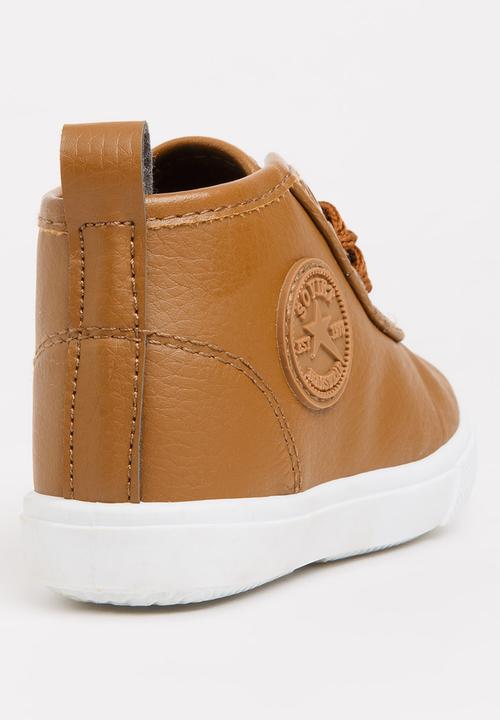 SOVIET - Callista Hi Cut Sneaker Tan
