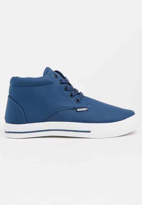 SOVIET - Clyde Hi Cut Sneaker Navy