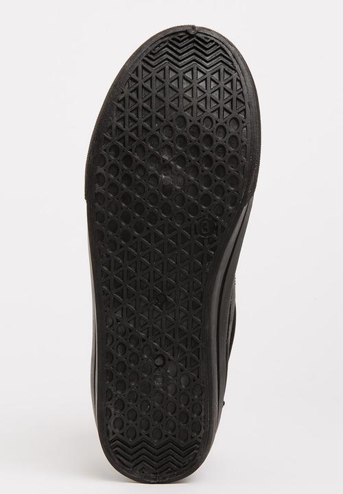 SOVIET - Clyde Hi Cut Sneaker Mono Black