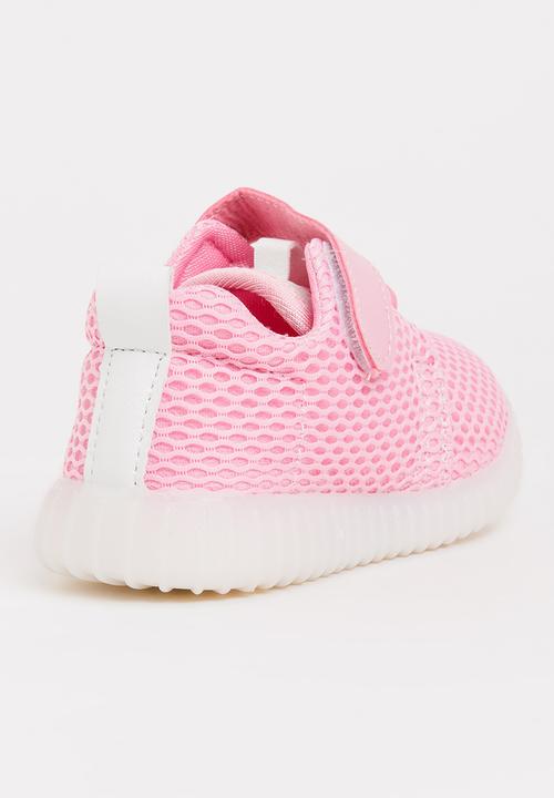 Pop Candy - Kids light up sneaker - mid pink