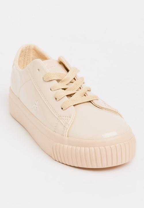 SOVIET - Eleanor Low Cut Sneaker Nude