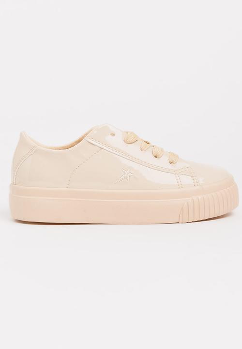 SOVIET - Eleanor Low Cut Sneaker Nude