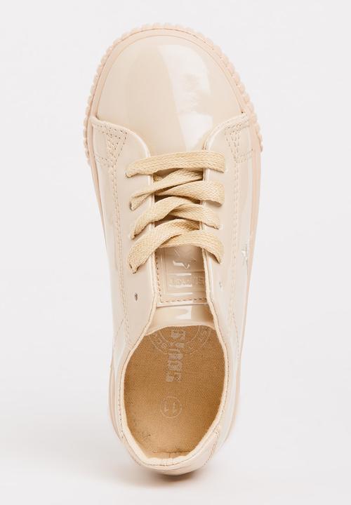 SOVIET - Eleanor Low Cut Sneaker Nude