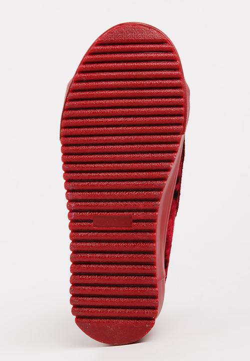 SOVIET - Pele Sneaker Mono Burgundy