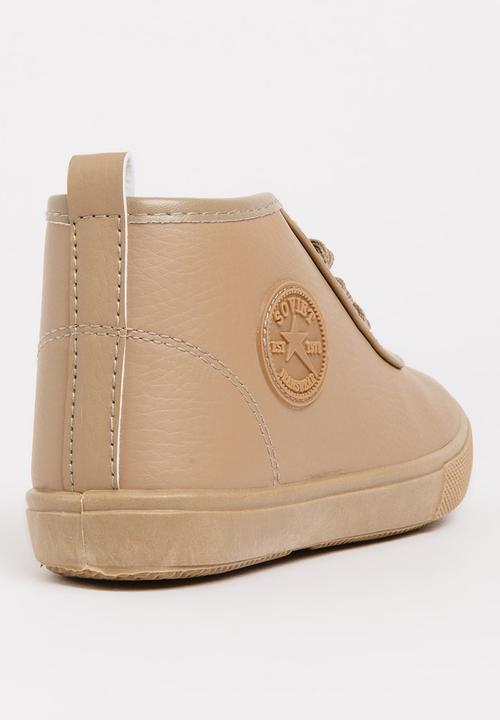 SOVIET - Callista Hi Cut Sneaker Mono Camel