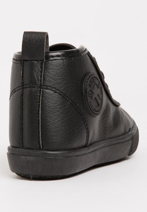 SOVIET - Callista Hi Cut Sneaker Mono Black