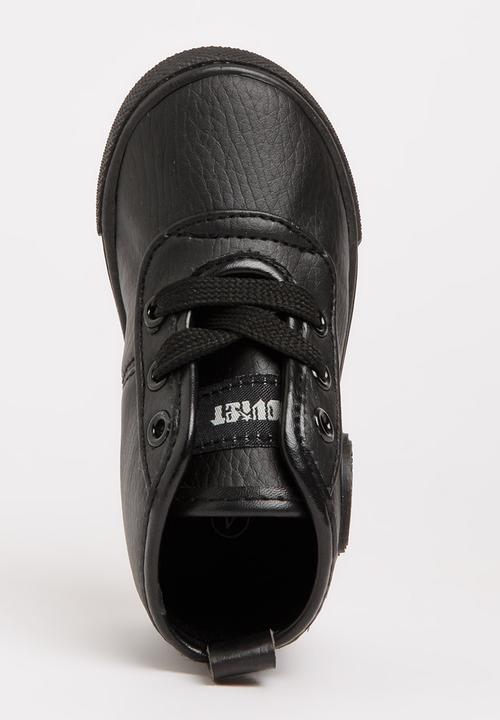 SOVIET - Callista Hi Cut Sneaker Mono Black