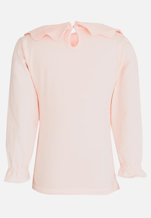 Pop Candy - Long Sleeve Tee Pale Pink
