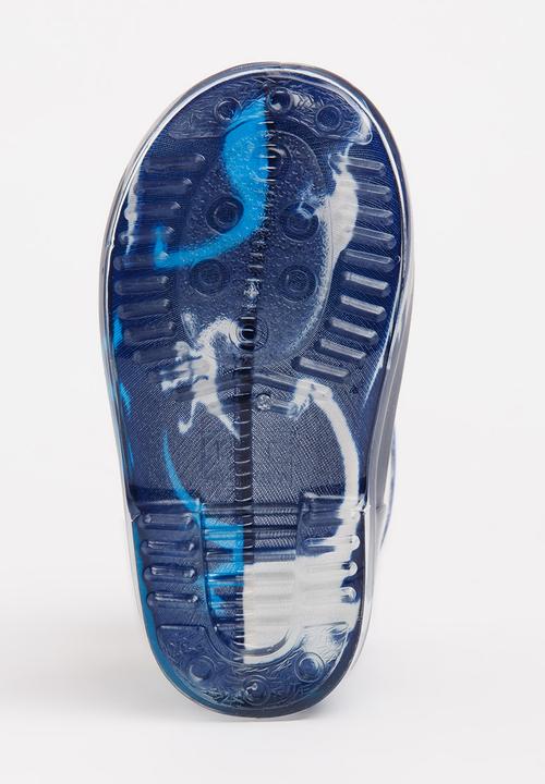 Pop Candy - Dinosaur printed boot - blue