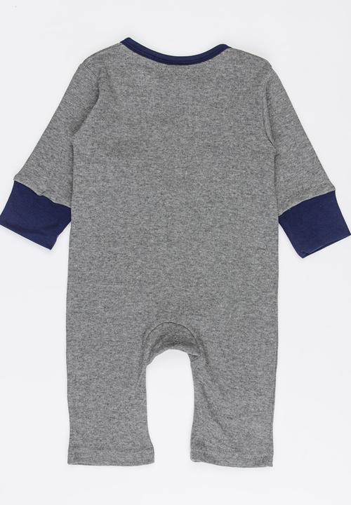 Pop Candy - Printed Bodysuit Grey
