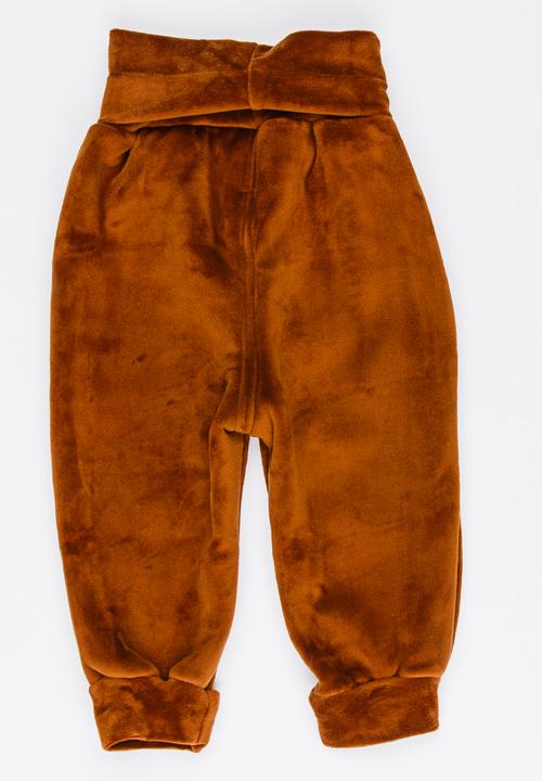 Pop Candy - Joggers with broad waistband - brown