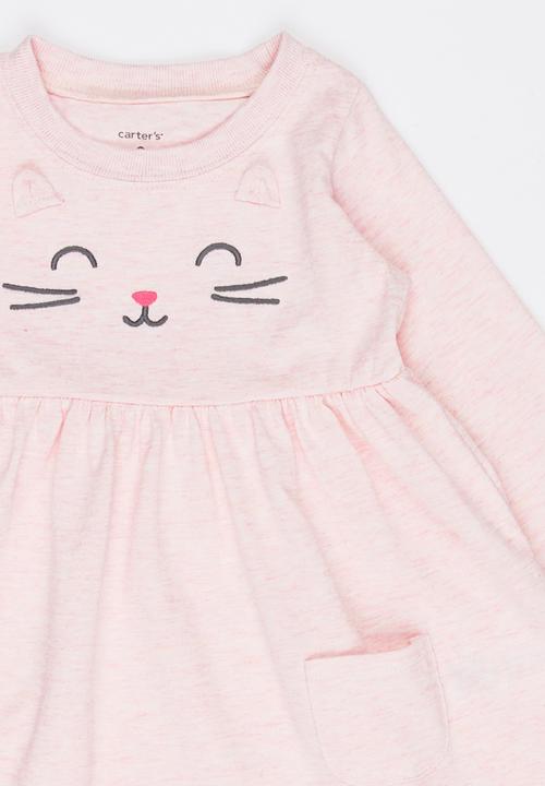 Pop Candy - Long Sleeve Dress Set Mid Pink