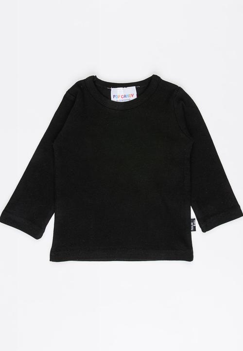 Pop Candy - Long Sleeve Tee Black