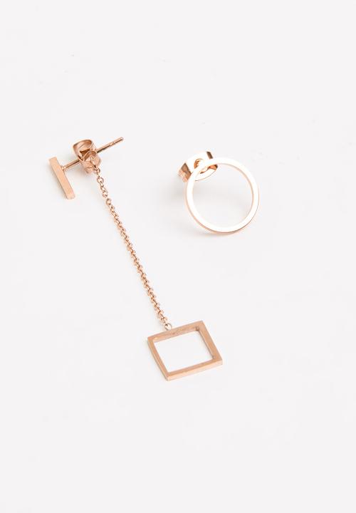Pop Candy - Mismatch Earrings Rose
