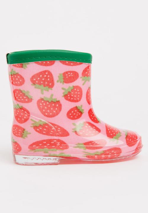 Pop Candy - Girls  Printed   Boot Mid Pink