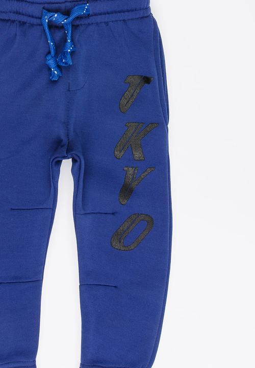 Twin Clothing - Fleece Joggers Blue