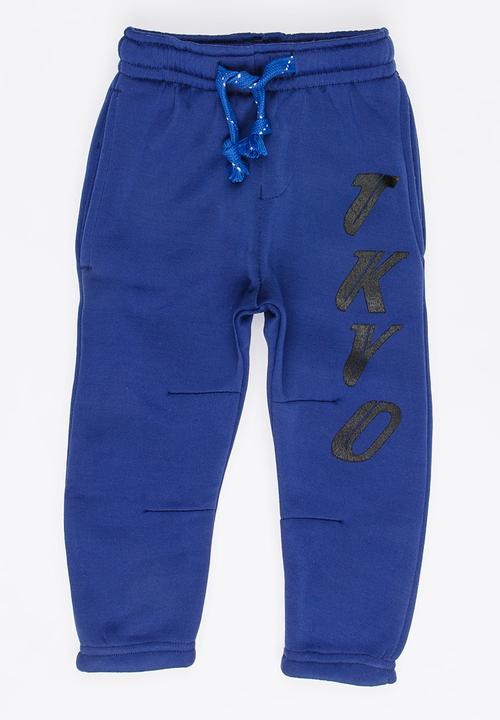 Twin Clothing - Fleece Joggers Blue