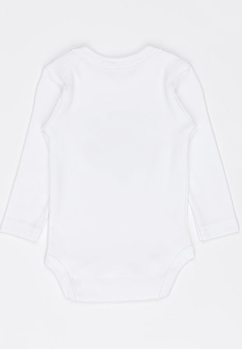Funky Shop - Slogan Baby Grow White