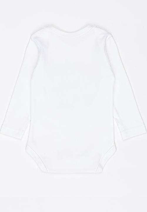 Funky Shop - Slogan Baby Grow White