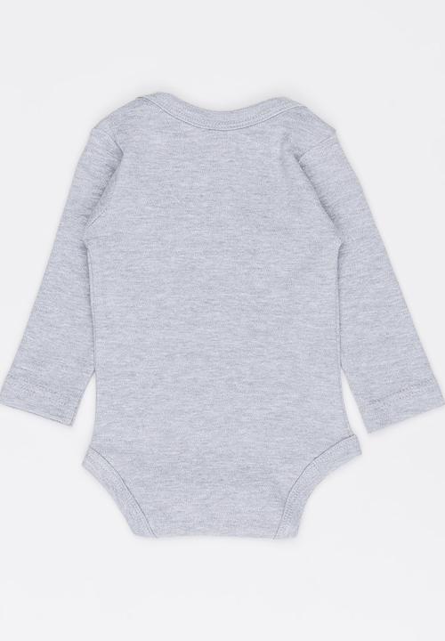 Funky Shop - Cutest catch baby grow - grey