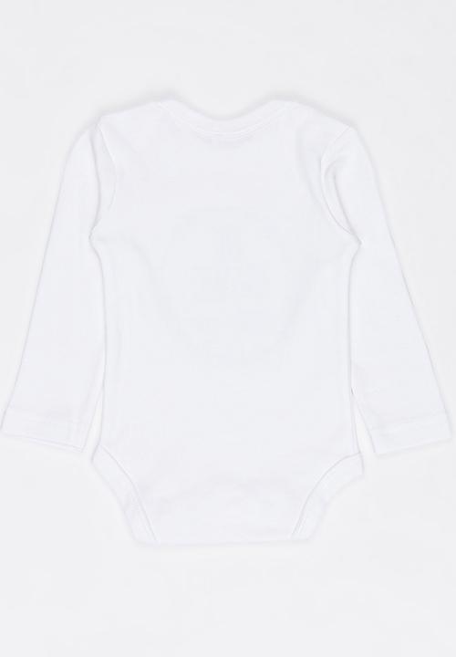 Funky Shop - Be brave baby grow - white