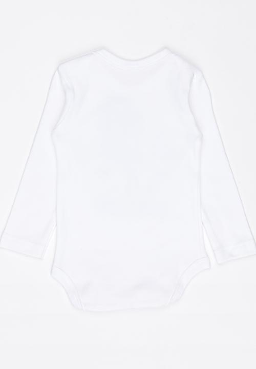 Funky Shop - Slogan Baby Grow White
