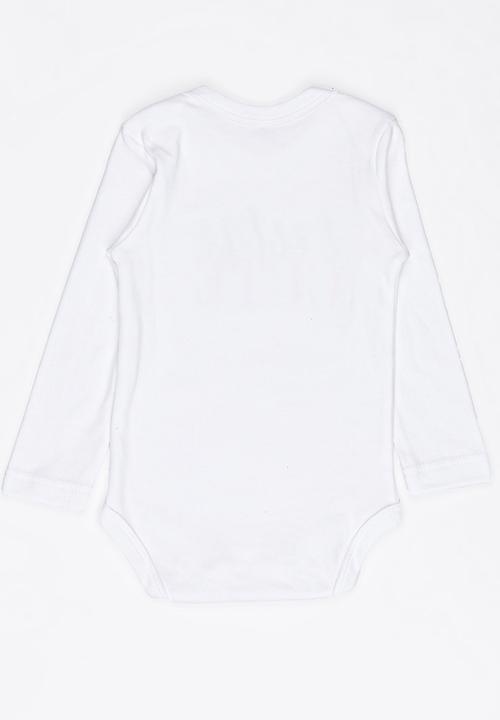 Funky Shop - Slogan Baby Grow White