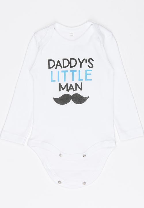 Funky Shop - Slogan Baby Grow White