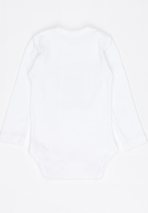 Funky Shop - Slogan Baby Grow White
