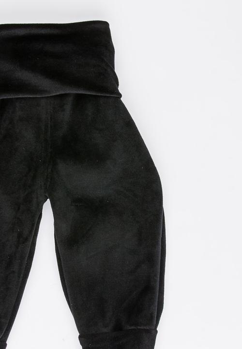 Pop Candy - Joggers with broad waistband - black