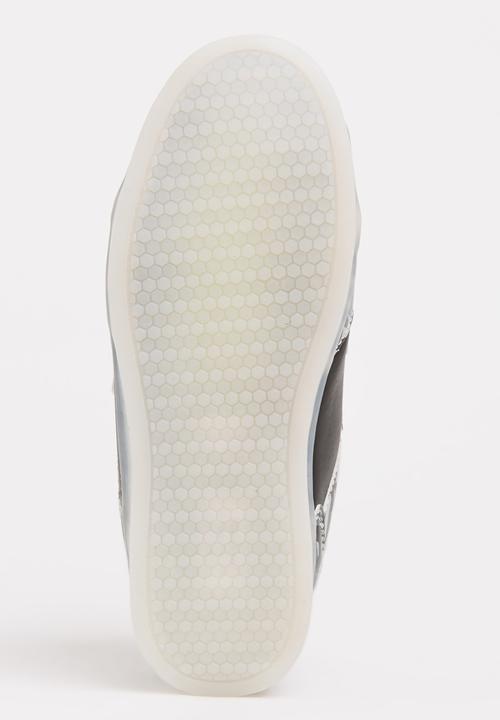 Pop Candy - Velcro Strap Light Up Sneaker Black