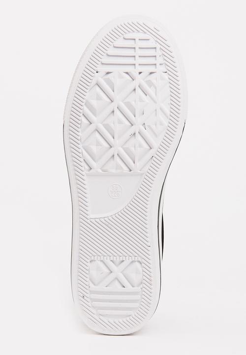 Pop Candy - Boys Hi Top Sneaker Black