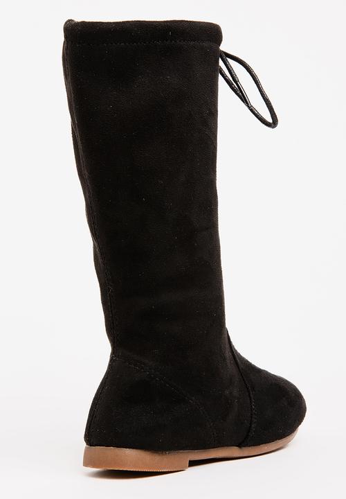 Pop Candy - Girls Knee-Length Boot Black