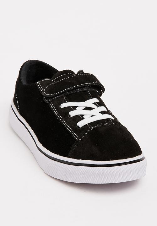 Pop Candy - Boys Low Top Sneaker Black