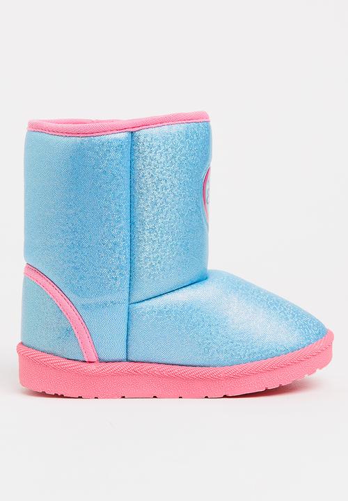 Character Fashion - Kids Frozen winter boots - blue & pink