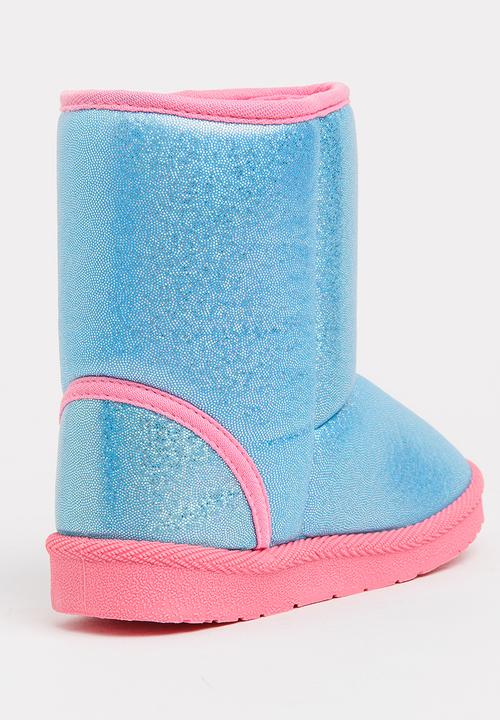 Character Fashion - Kids Frozen winter boots - blue & pink