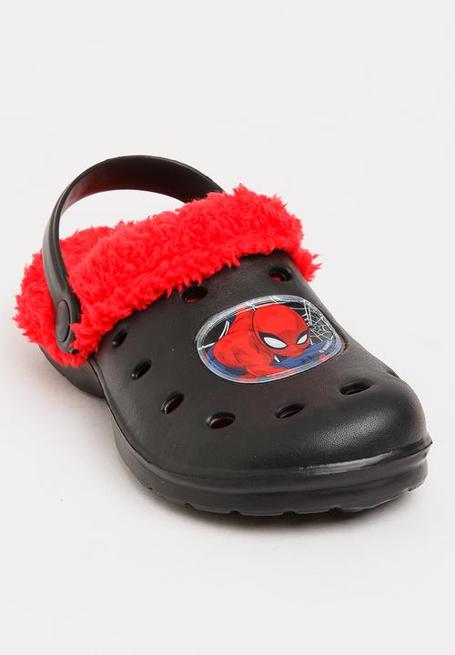 Character Fashion - Spider-Man Slip-ons - Black