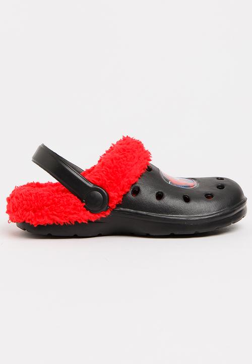 Character Fashion - Spider-Man Slip-ons - Black