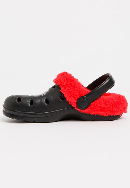 Character Fashion - Spider-Man Slip-ons - Black