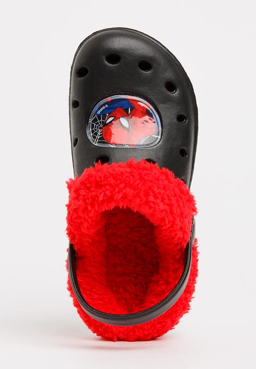 Character Fashion - Spider-Man Slip-ons - Black