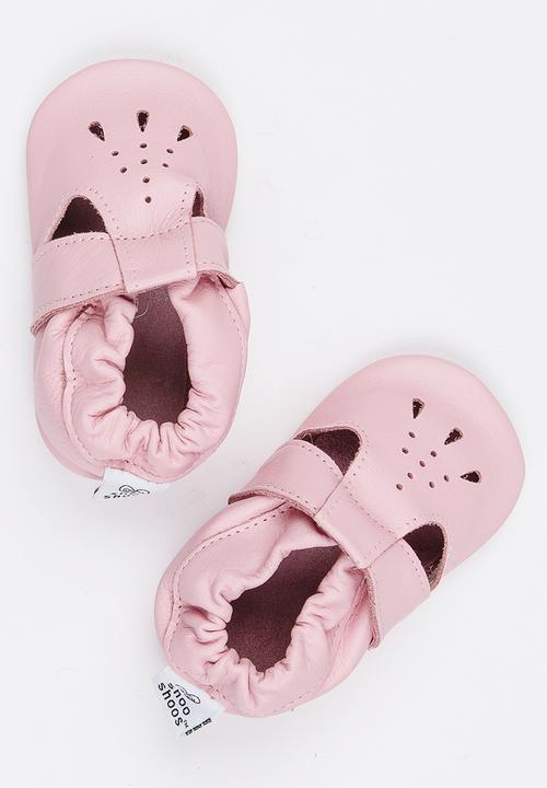 shooshoos - Pink Rain Lily Sandal Pale Pink