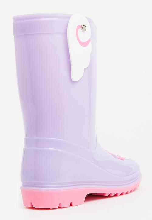 Pop Candy - Girls Unicorn Boot Mid Purple