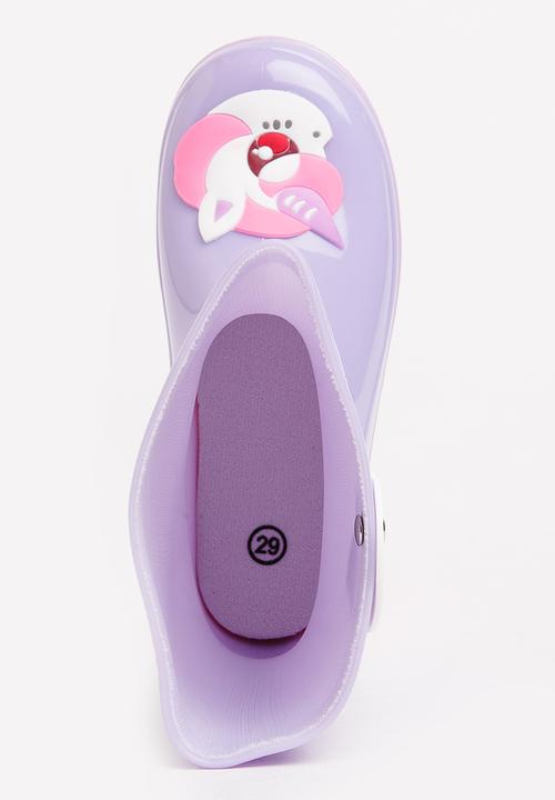 Pop Candy - Girls Unicorn Boot Mid Purple