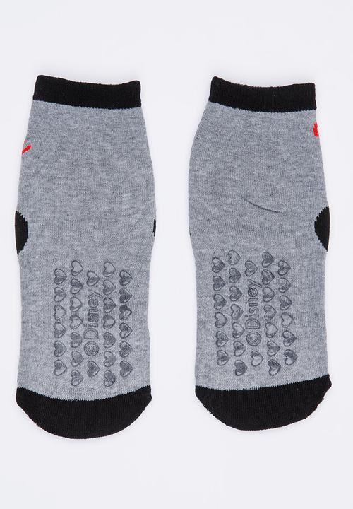 Character Fashion - Minnie Mouse Slipper Socks Multi-colour