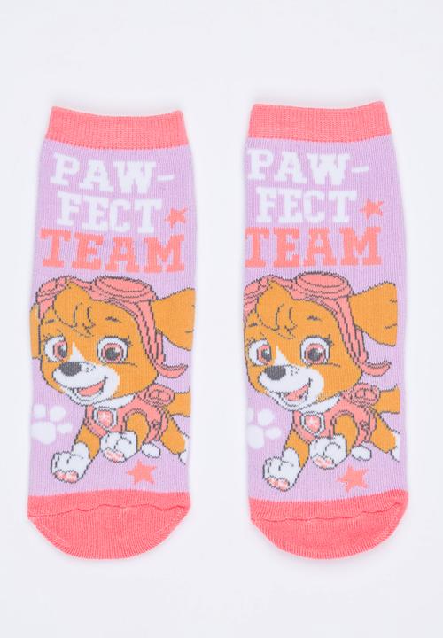 Character Fashion - Paw Patrol Slipper Socks Multi-colour
