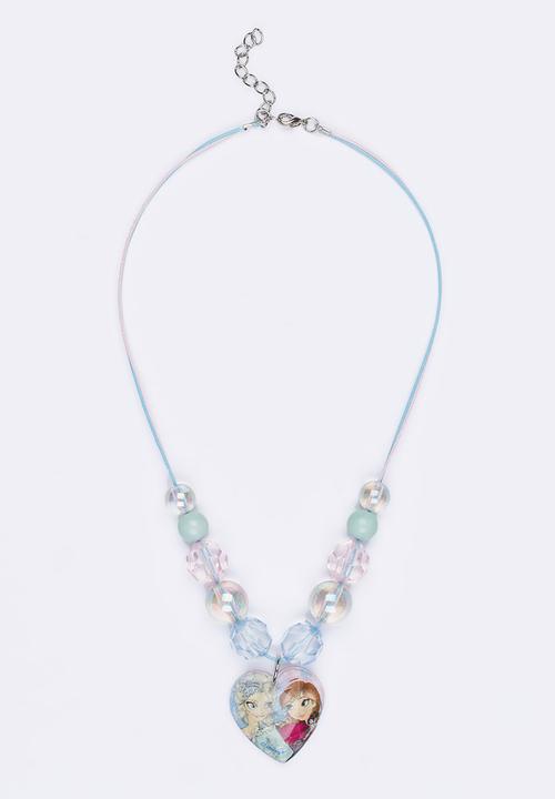 Character Fashion - Frozen Necklace Pale Blue