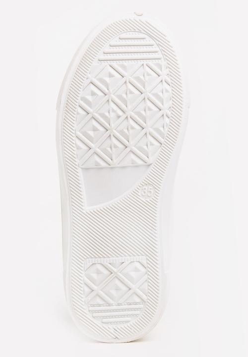 Pop Candy - Embroidered Sneaker White