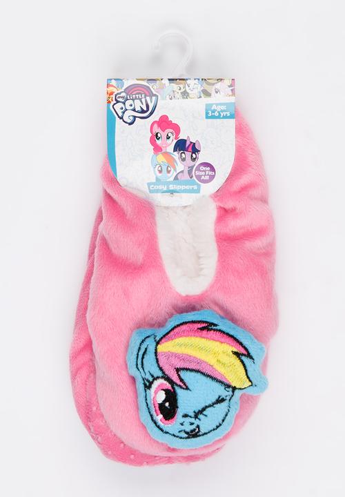 Character Fashion - My Little Pony Sherpa Slippers Mid Pink